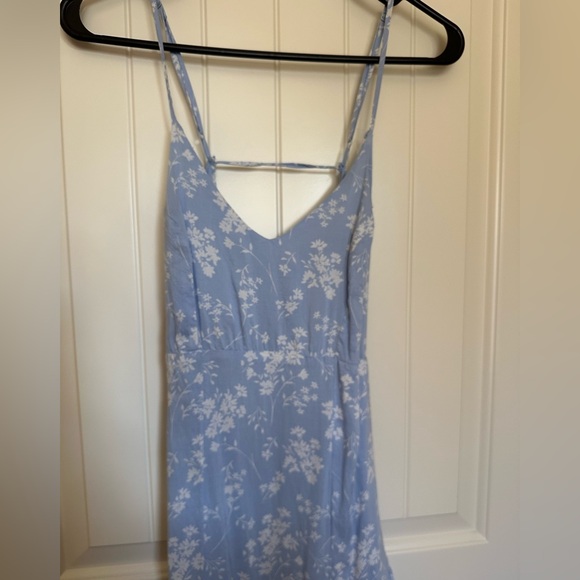 Urban outfitters blue floral maxi dress - Picture 2 of 8